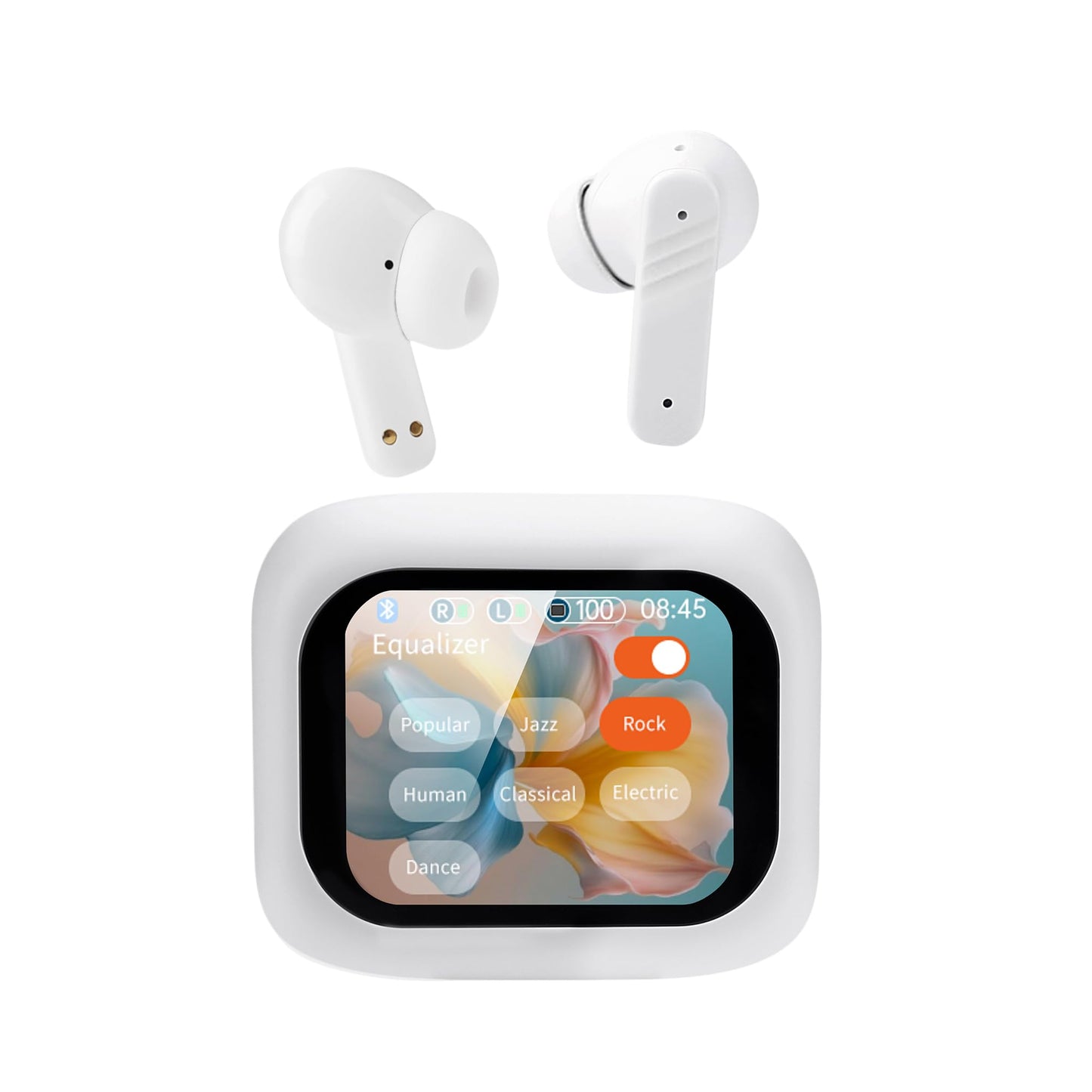 Touch Screen Earbud - Wireless Bluetooth 5.4 Earbuds Noise